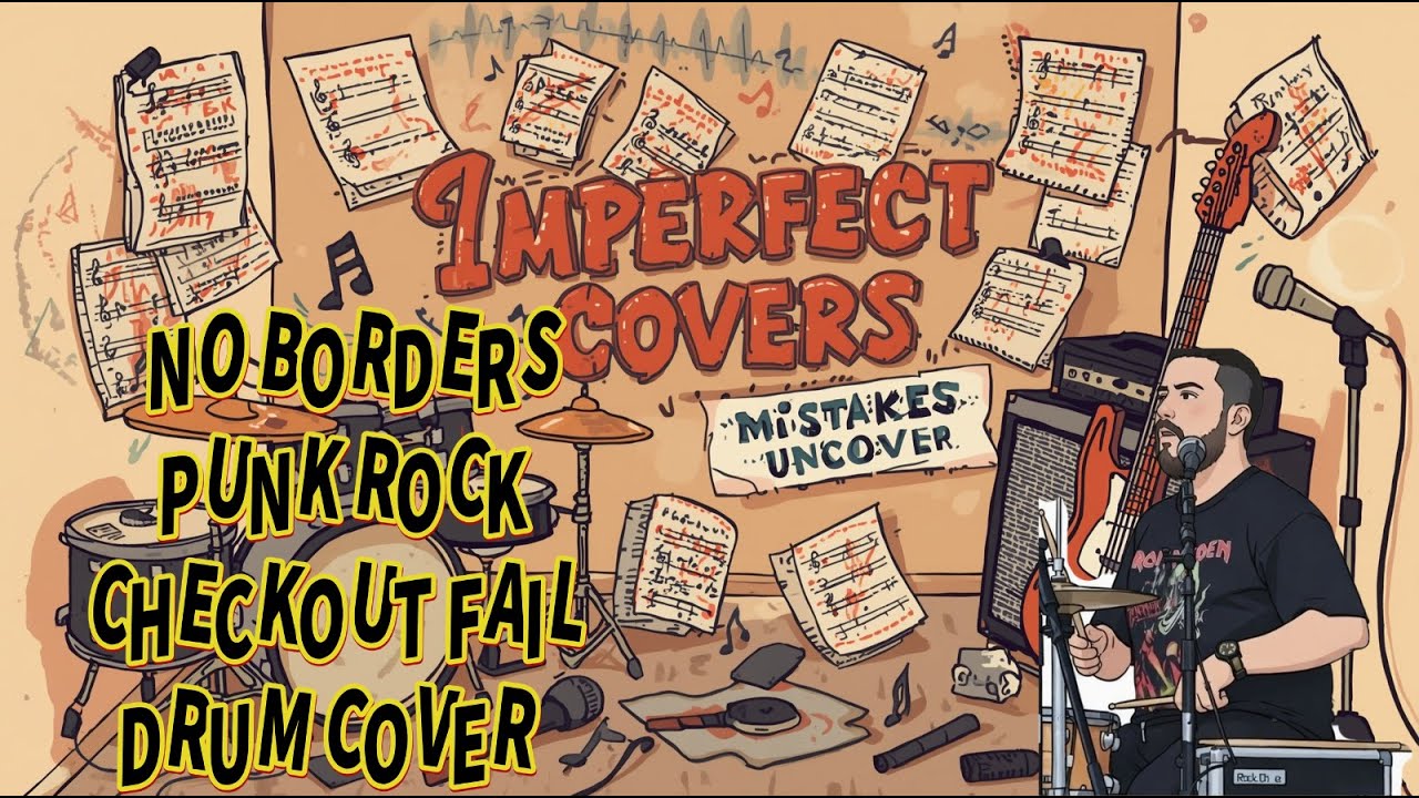 Punk Rock Checkout Fail - No Borders - Drum Cover (Mistakes Uncover)