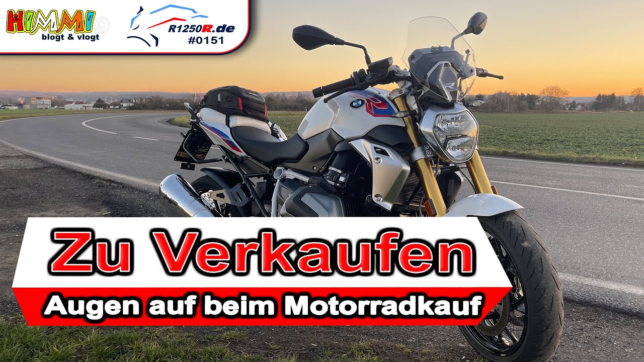 BMW R 1250 R Gebrauchtkauf - worauf ich achten würde | #motovlog 151