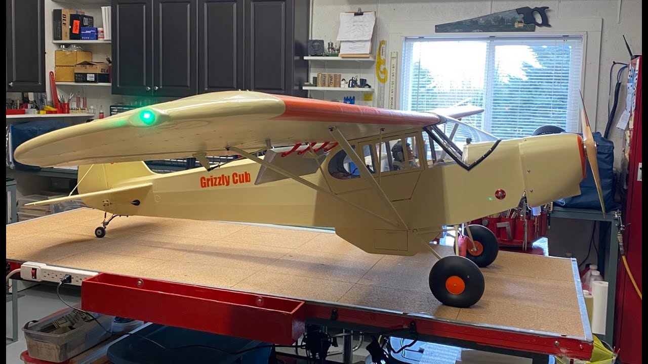 RC Piper Super Cub airplane