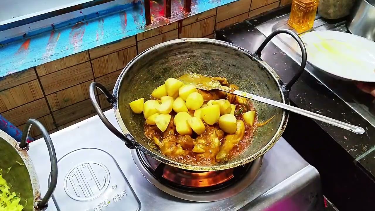 আলু টমেটো দিয়ে মুরগীর মাংস রান্না করলাম 🤩🥀#dailyvlog #lifestyle #cooking #recipe #viralvideo #foryou