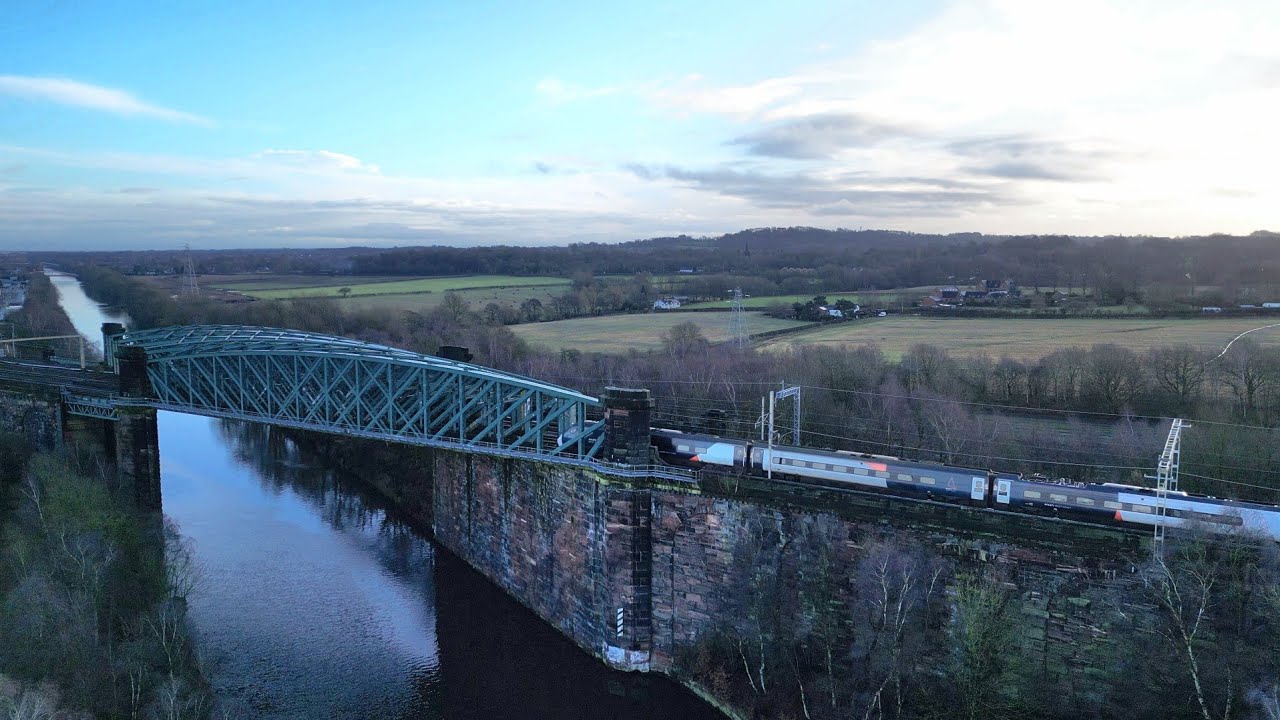 Manchester Ship Canal from Moor Lane Swing Bridge