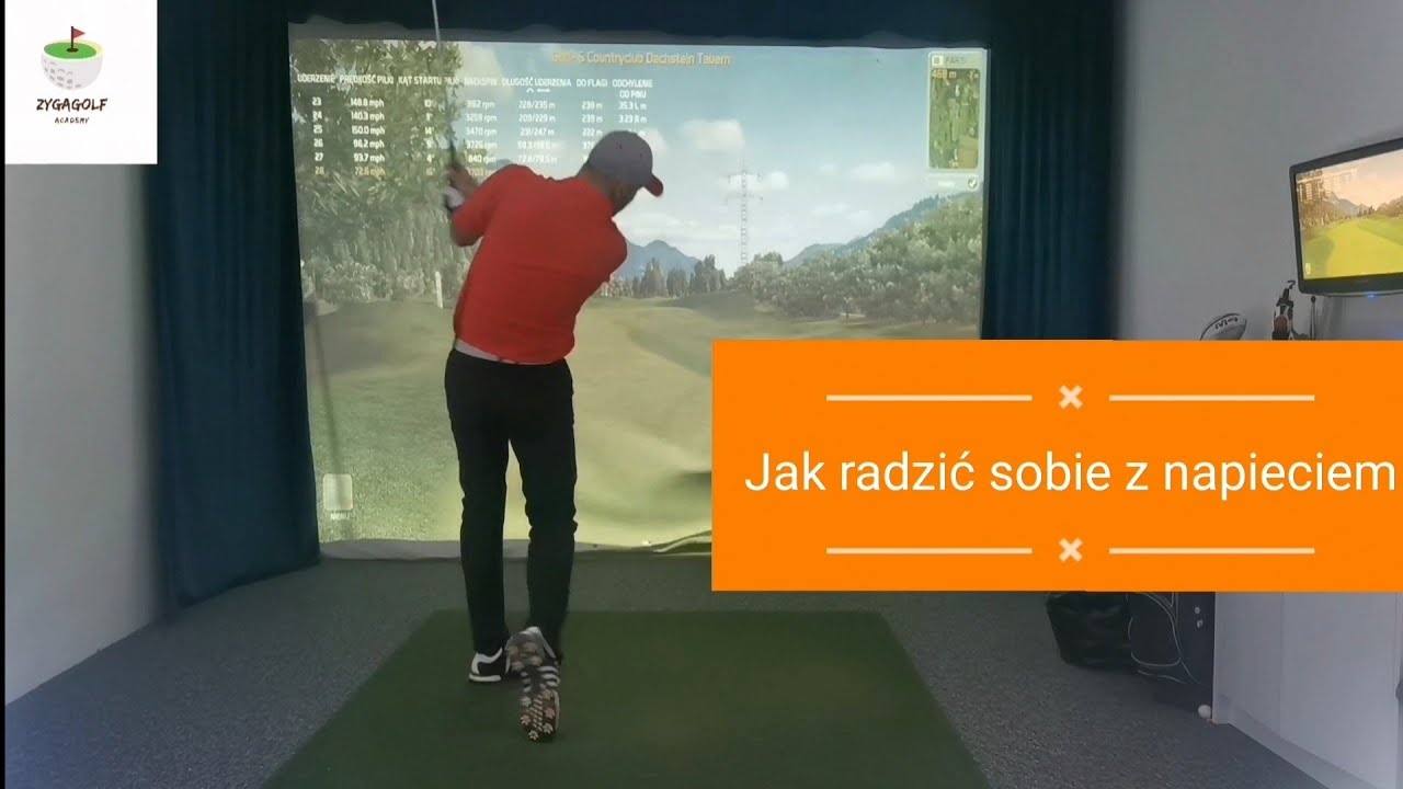 GOLF: Jak poradzić sobie z napięciem podczas swingu