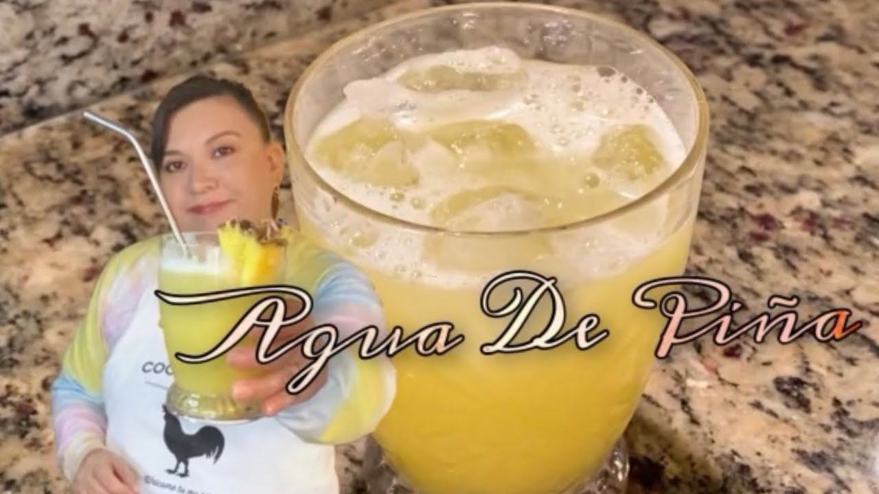 PINEAPPLE AGUA FRESCA | Agua de piña 🍍