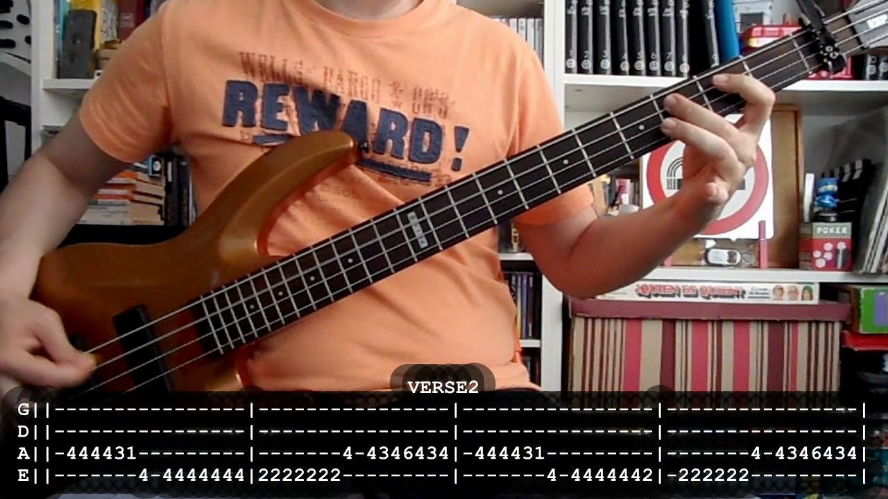 LA POLLA RECORDS - Y ahora qu&eacute;? (bass cover w/ Tabs)
