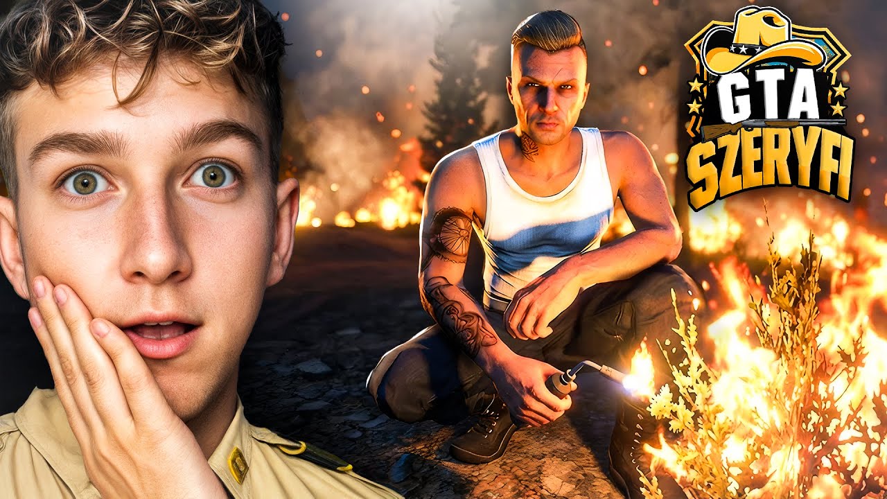 GTA V SZERYFI #67 - PODPALAŁ LASY🌳