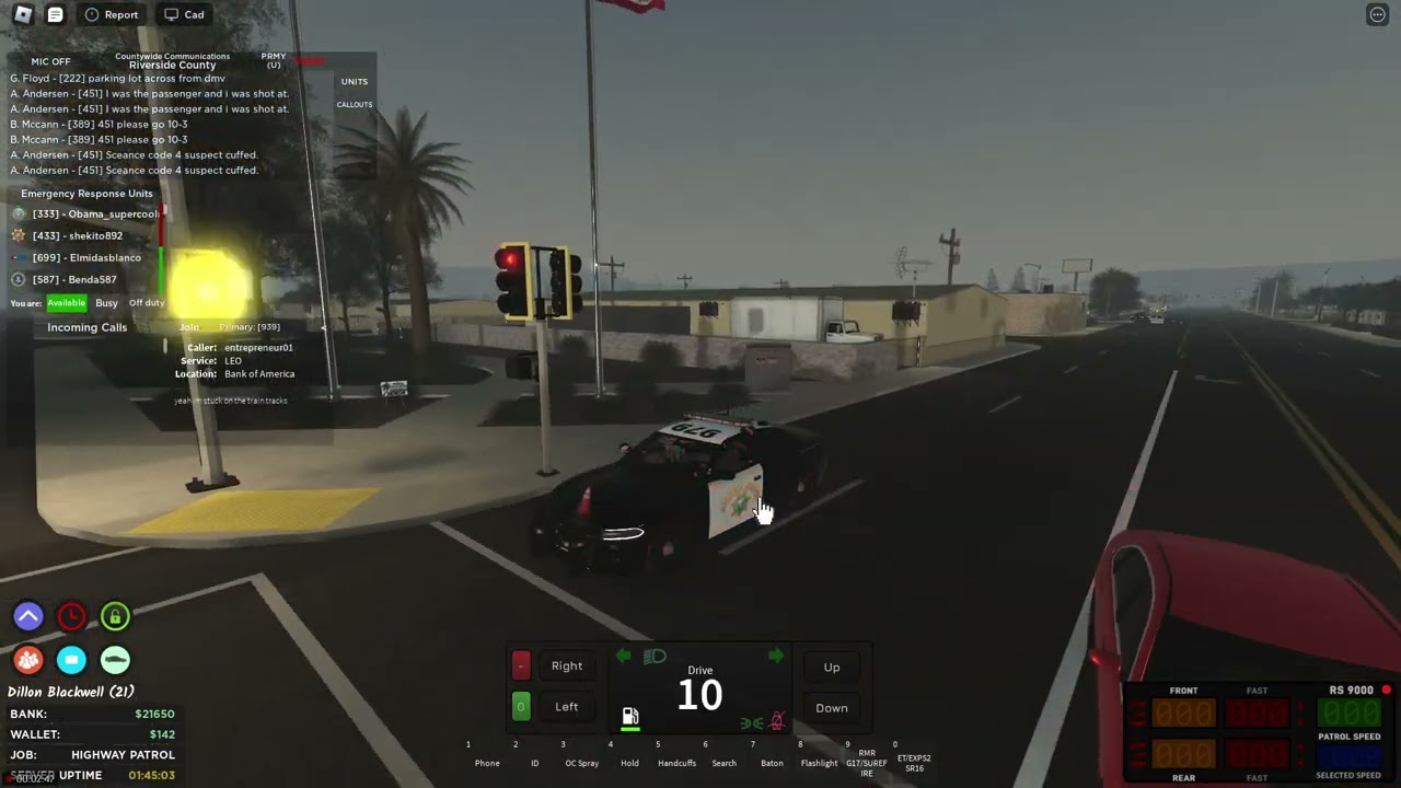 Perris, California Highway Patrol Part 2 (Roblox)