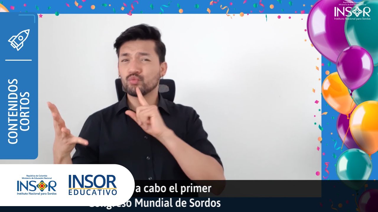 Origen de la Semana internacional de la Persona Sorda en Lengua de Señas Colombiana_Contenido Corto