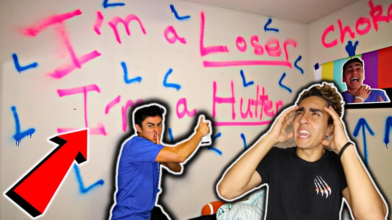 Spray Painting Friends ROOM Prank!