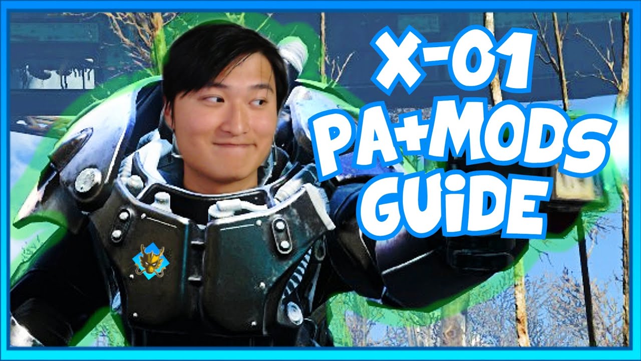 How to get X-01 Power Armor PLANS & X-01Power Armor MOD PLANS in FALLOUT 76 | X-01 Power Armor Guide