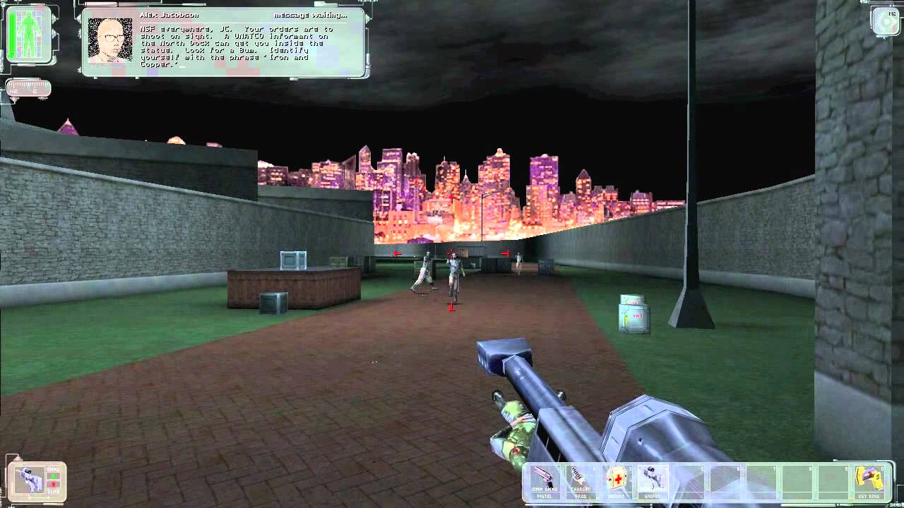 Deus Ex Sniper Rifle Accuracy Glitch