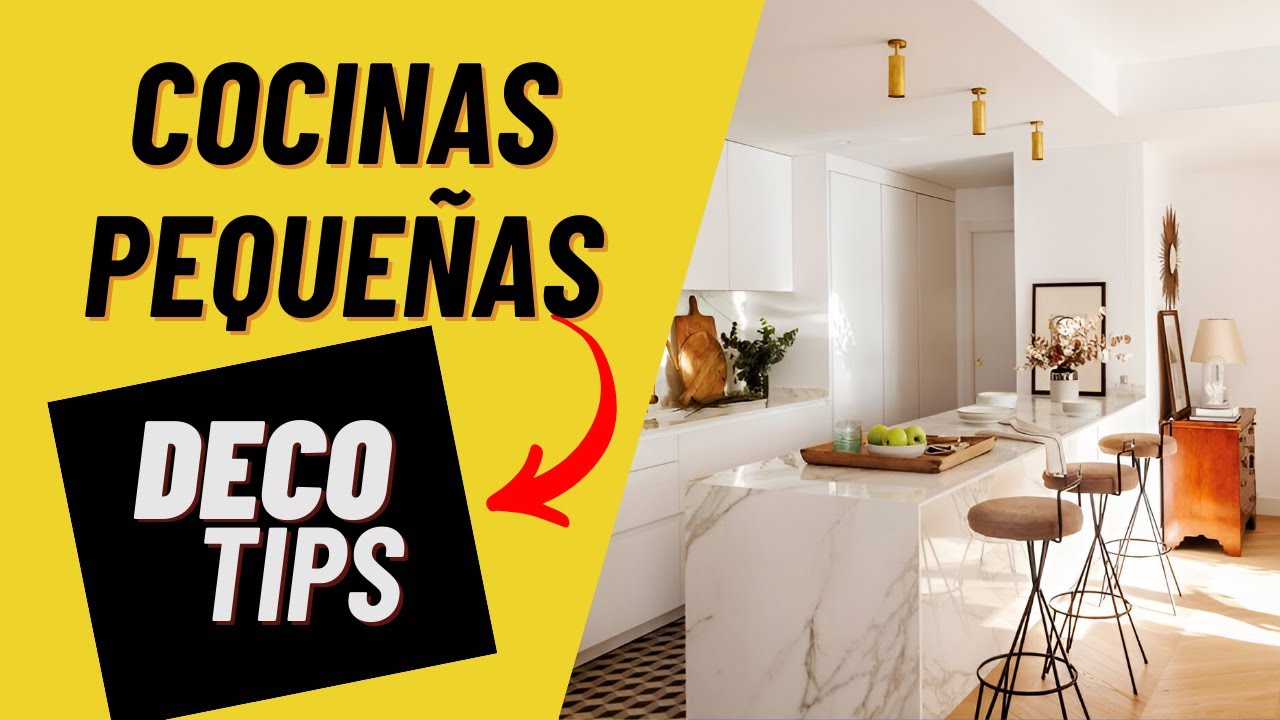 👉 CLAVES | COMO decorar una  COCINA PEQUEÑA💥