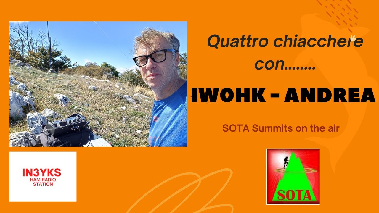 Il SOTA raccontato da IW0HK Andrea