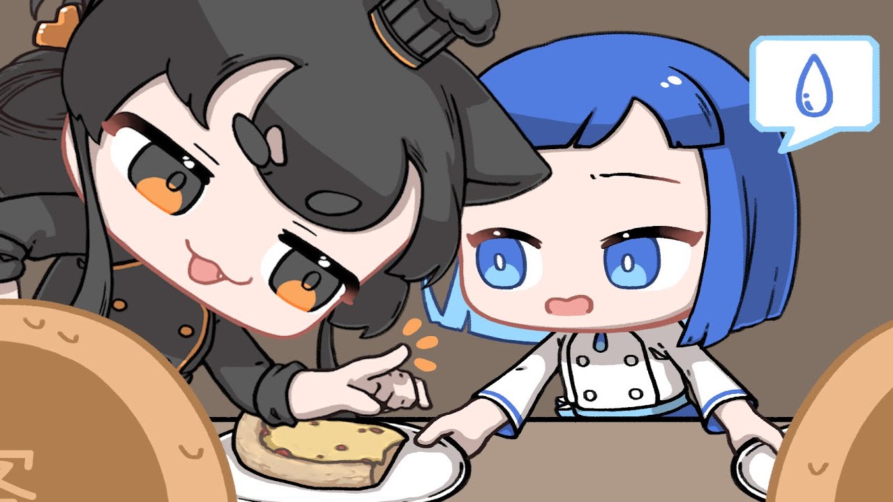 【動畫】🍕披薩🍕永遠不嫌多🍕🍕🍕【麻吉狗咩 / 阿朧與梅亞】速速上菜! / Plateup!