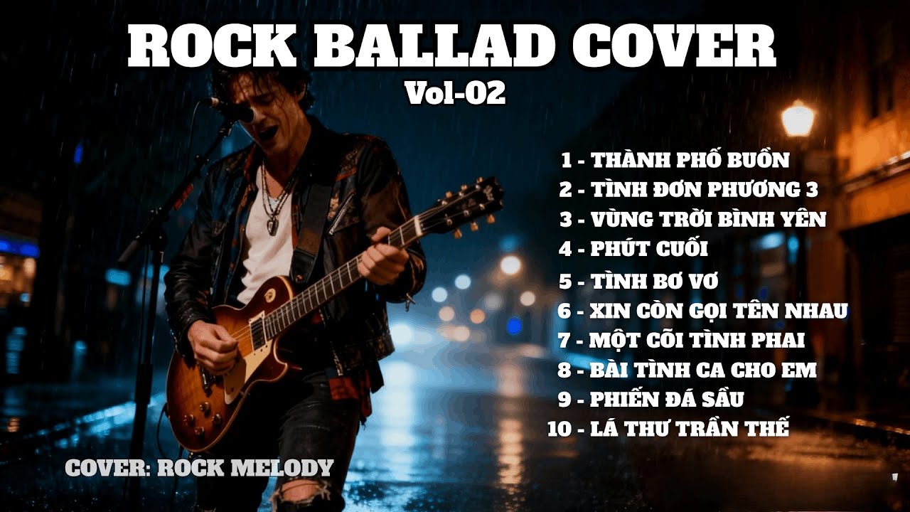 10 TÌNH KHÚC BẤT HỦ - Nhạc 7x 8x | Rock Ballad – Emotional Version |ROCK MELODY