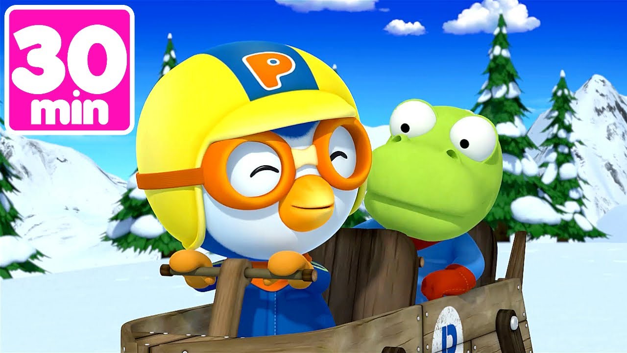 Pororo the Little Penguin - Happy Train Trip 🚂 English Series for Kids 😄 Toon Mania Little Zoo Club