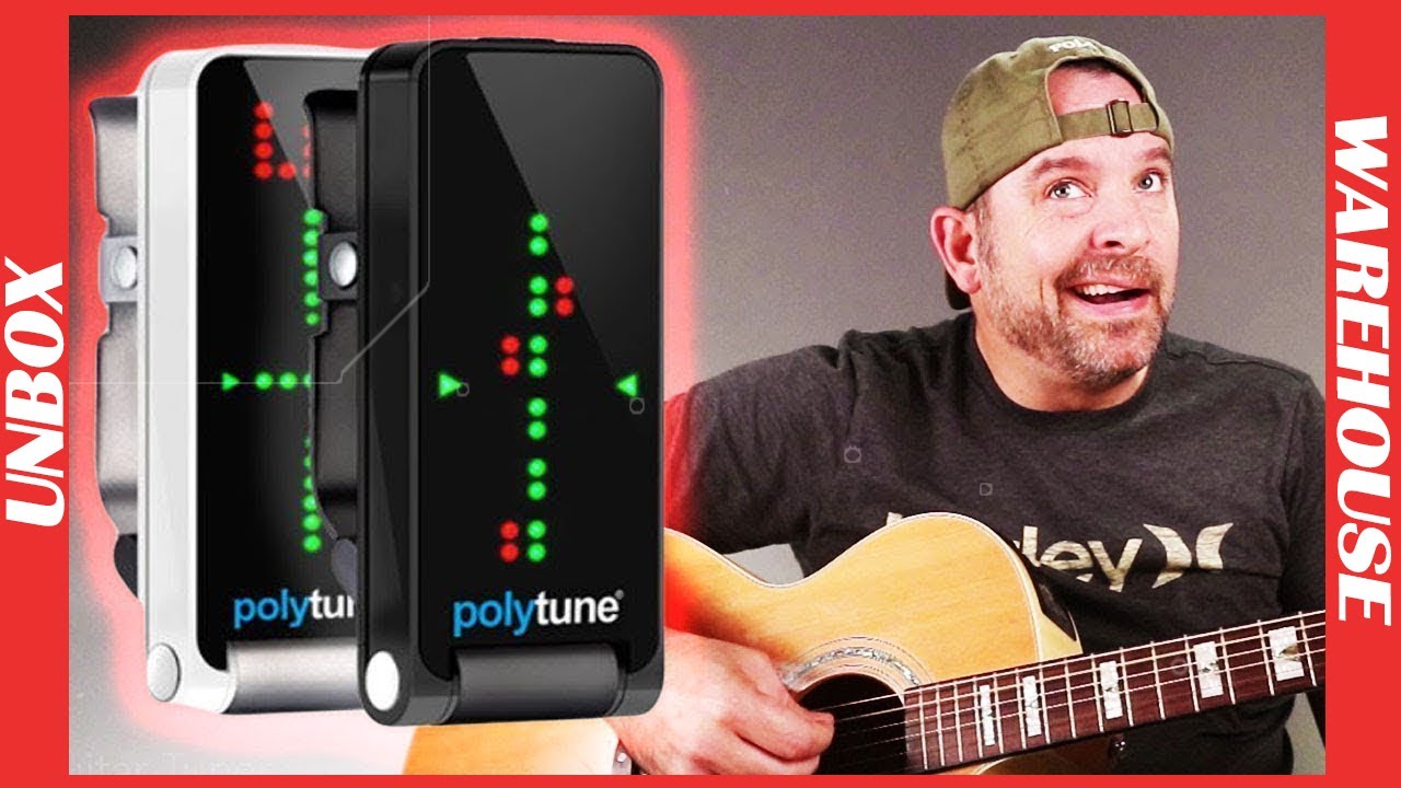 Tune All Your Strings at Once!  Polyphonic Tuning. TC electronic guitar tunings review
