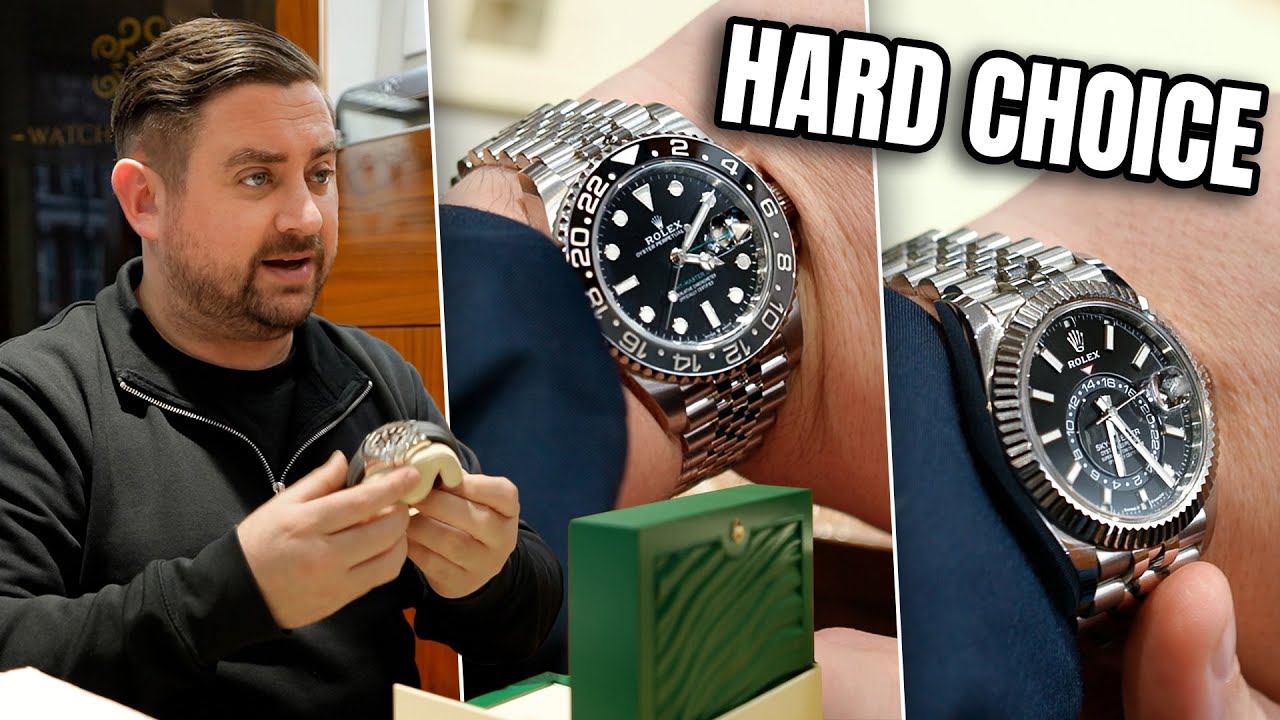How much for both? GMT Bruce Wayne + Sky-Dweller