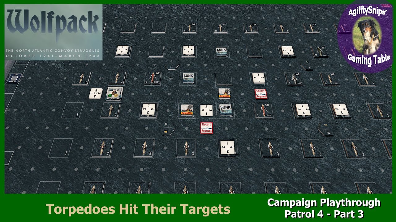 Torpedoes Hit Their Targets - Patrol 4 Part 3 - Wolfpack - GMT Games