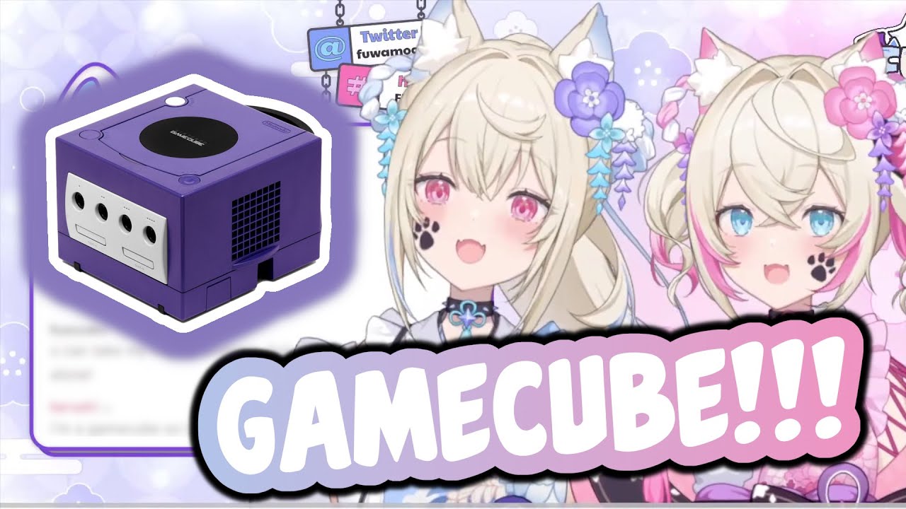 FUWAMOCO want a GameCube using ANY means necessary 【Hololive EN】