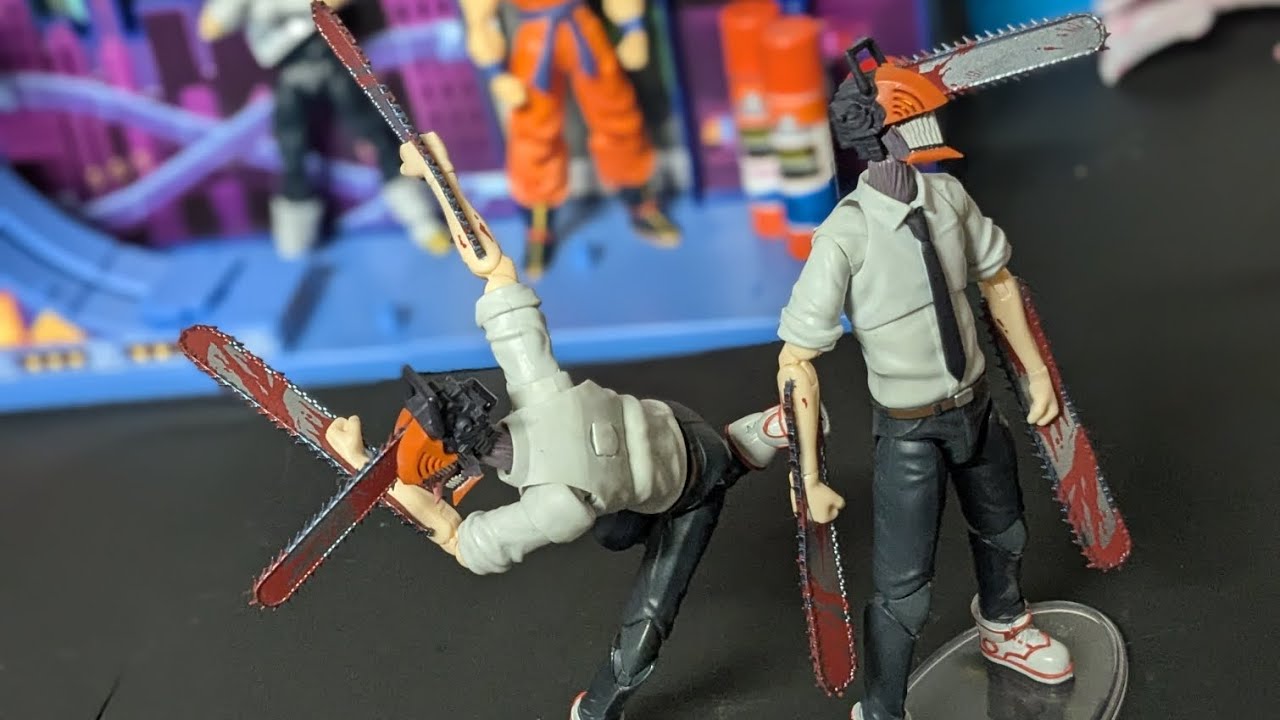 IS THIS THE BEST CHAINSAW MAN FIGURE EVER!? (The new Total Anime Chainsaw man from Jazwares)