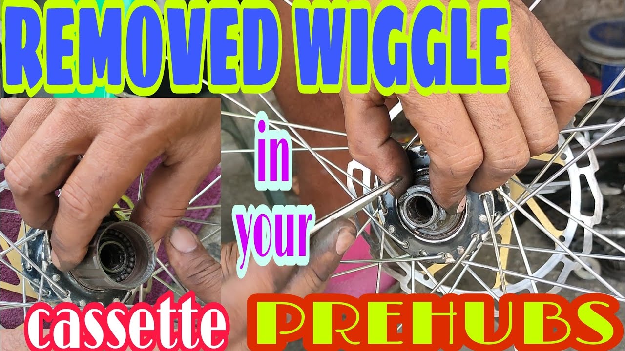 HOW TO FIT WIGGLE PREHUBS...(how to remove wiggle in your PREHUBS.)