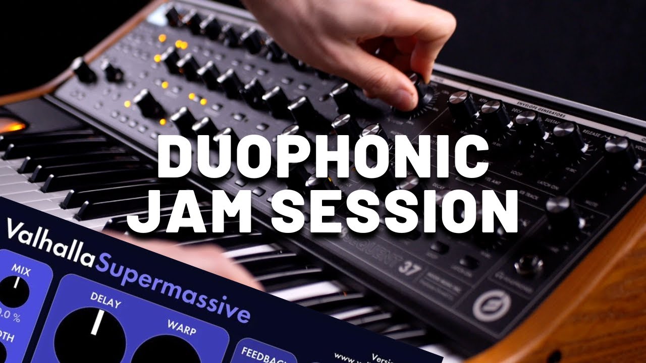 Duophonic Jam Session with Moog Subsequent 37 [Synthesizer Demo]