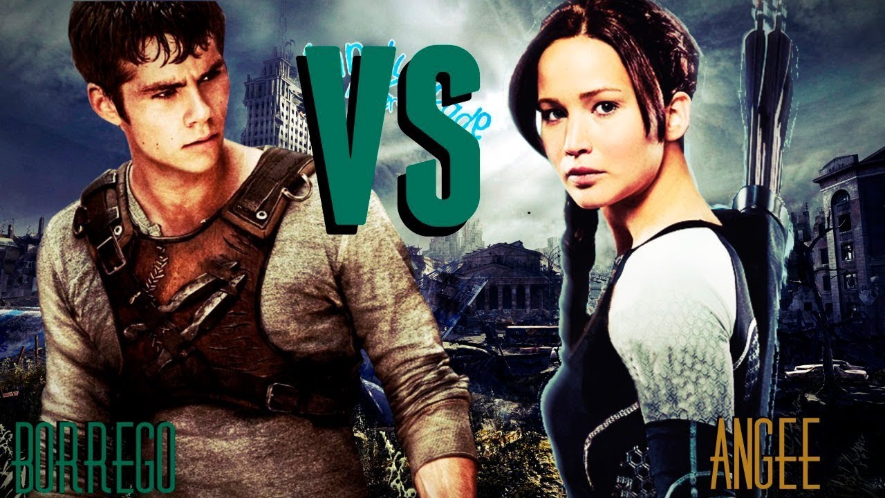 Katniss vs. Thomas // Súper Batallas de Rap - Borrego ft. Angee