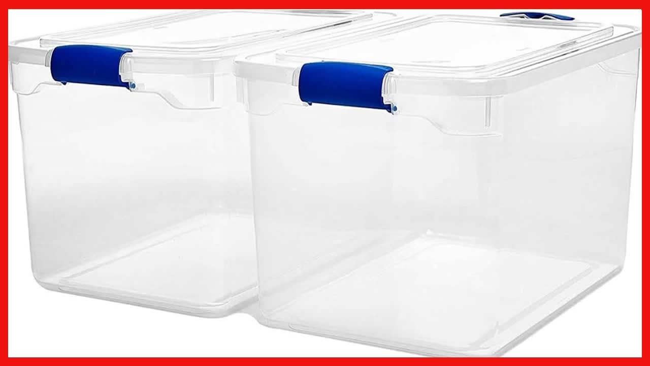 Organize Smarter with Homz 66-Quart Storage Containers