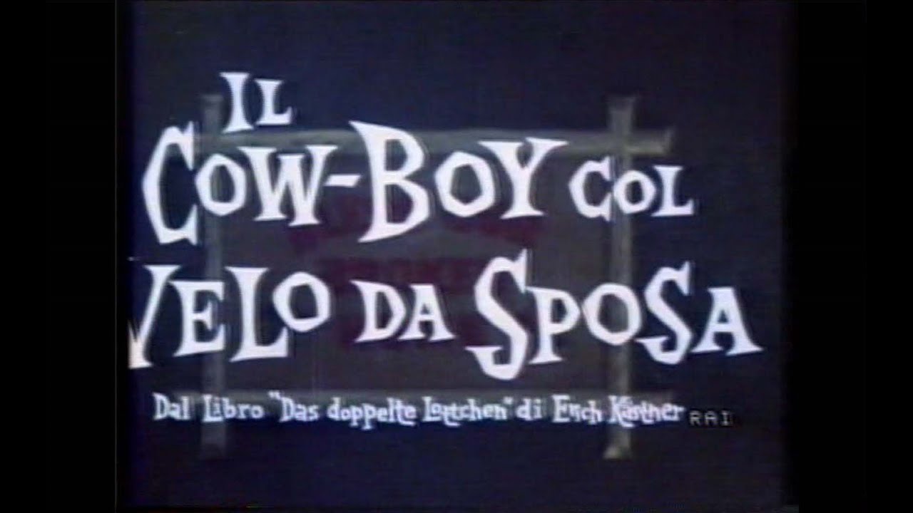 Il cow-boy col velo da sposa (The Parent Trap, 1961) Titoli in Italiano - Rai Uno 1986 - Walt Disney