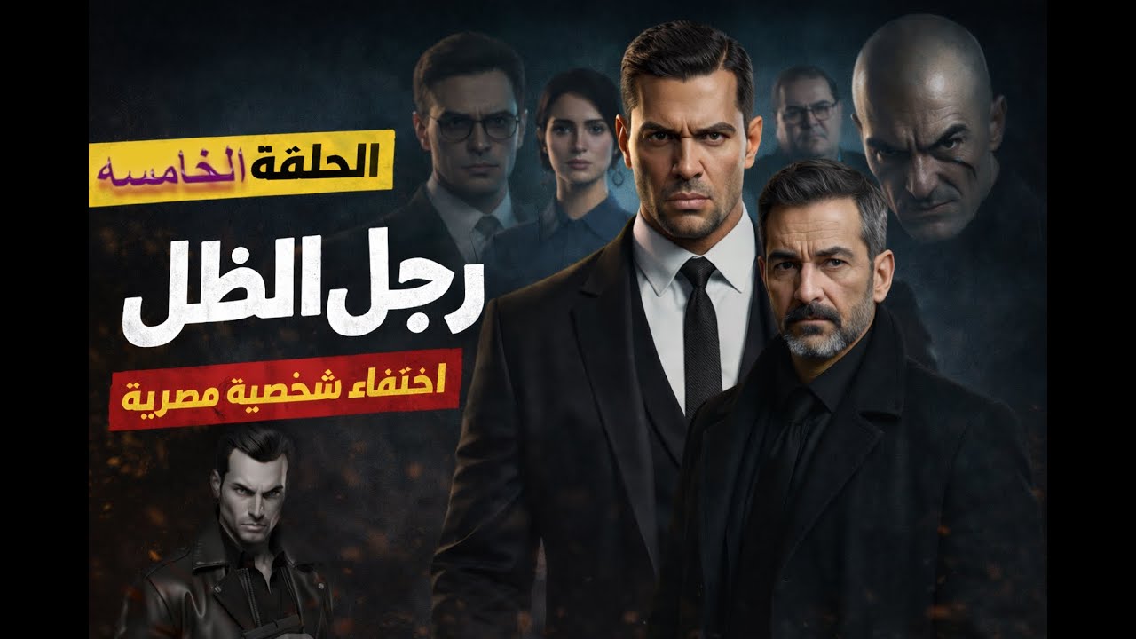 الحلقه الخامسه من مسلسل رجل الظل (اختفاء شخصيه مصريه)