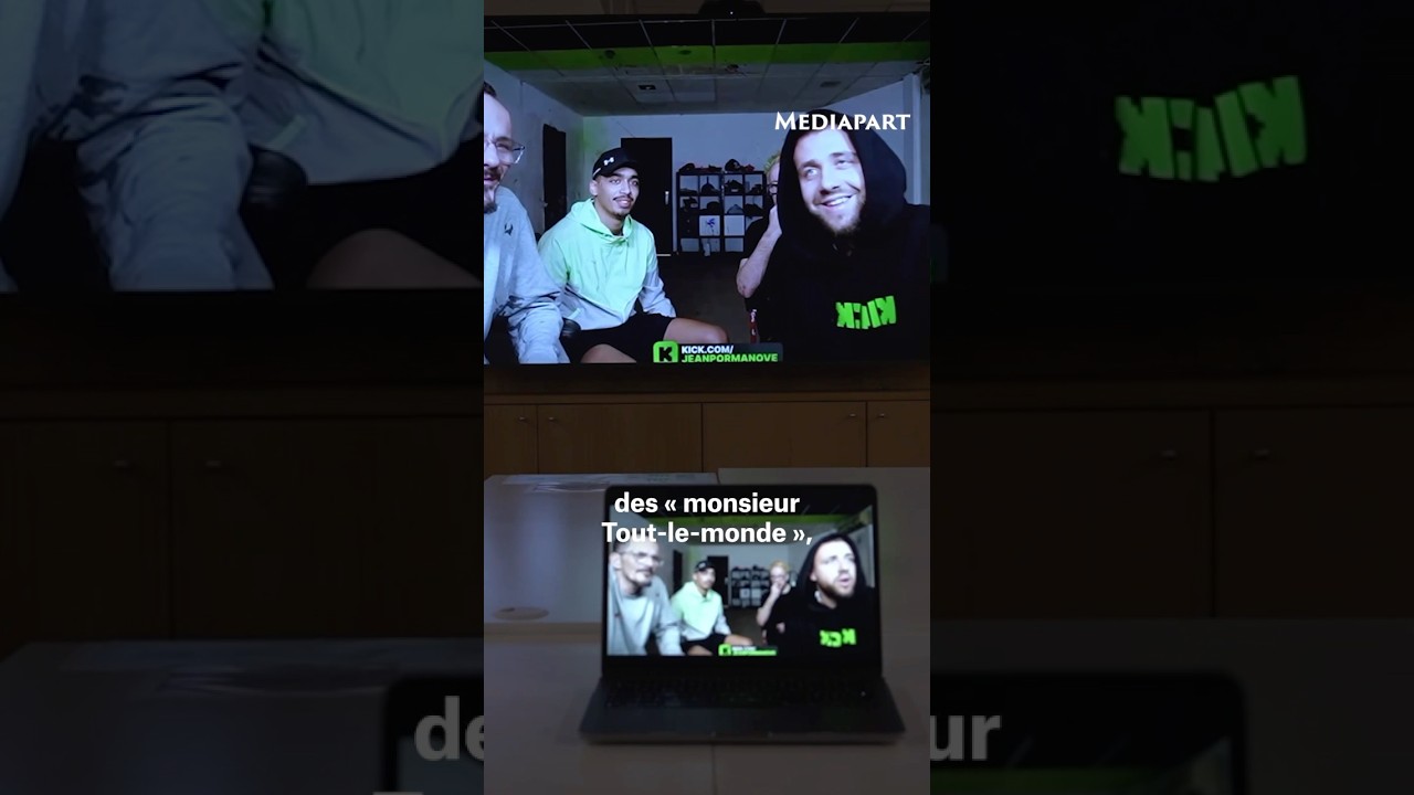 Plateforme Kick : enqu&ecirc;te sur les violences de la cha&icirc;ne Jean Pormanove #shorts #mediapart