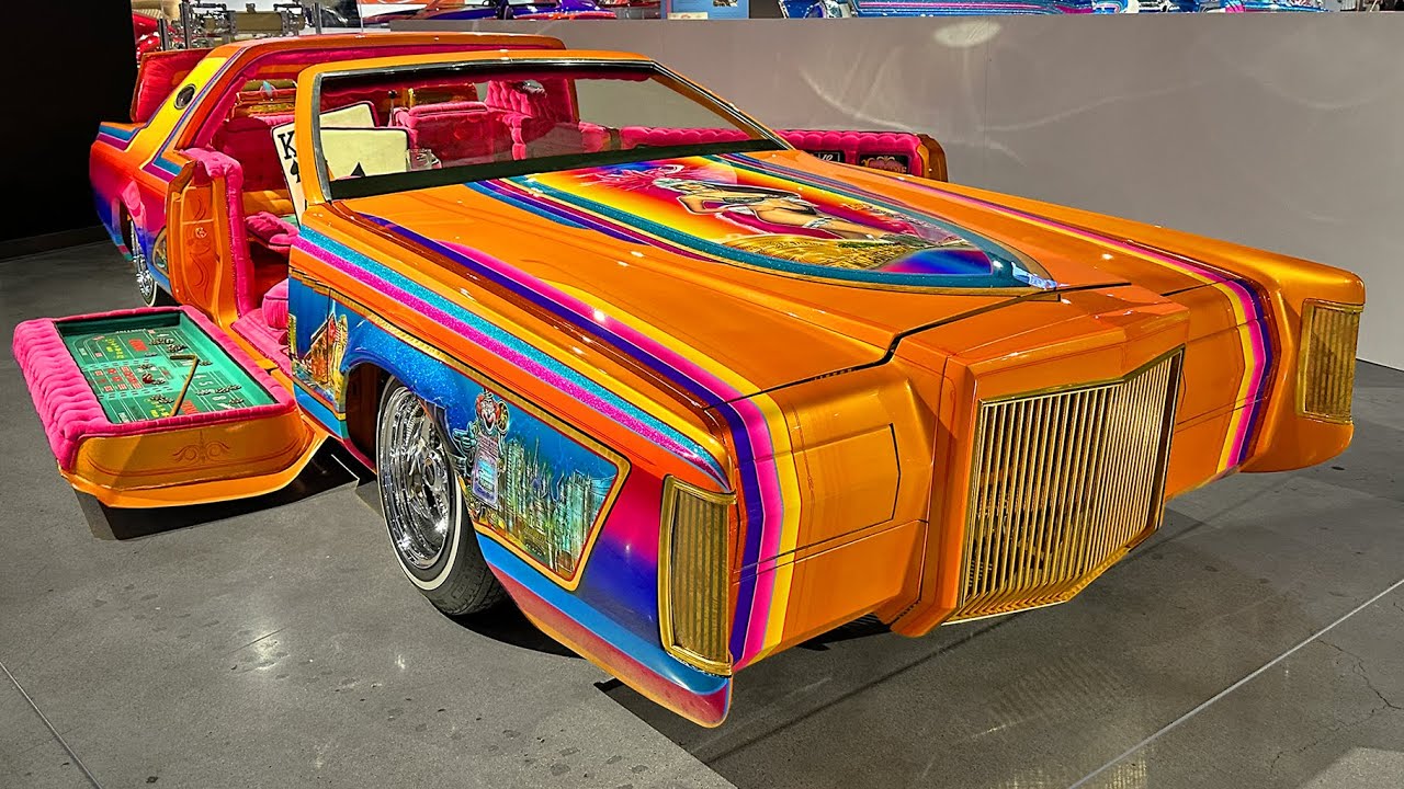 Visiting a LOWRIDER CLASSIC CAR MUSEUM in Los Angeles