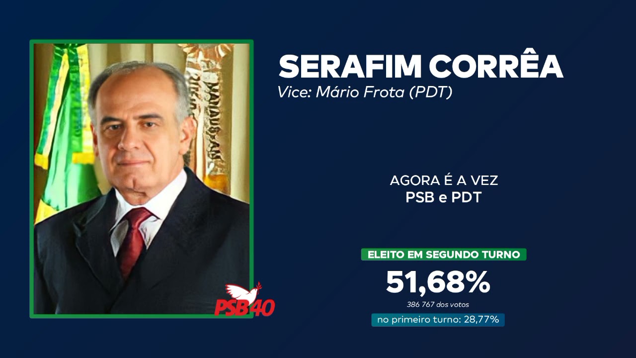 (Remake) Jingle Serafim Corrêa (PSB) 2004 - “Chegou a hora de Serafim cuidar de Manaus
