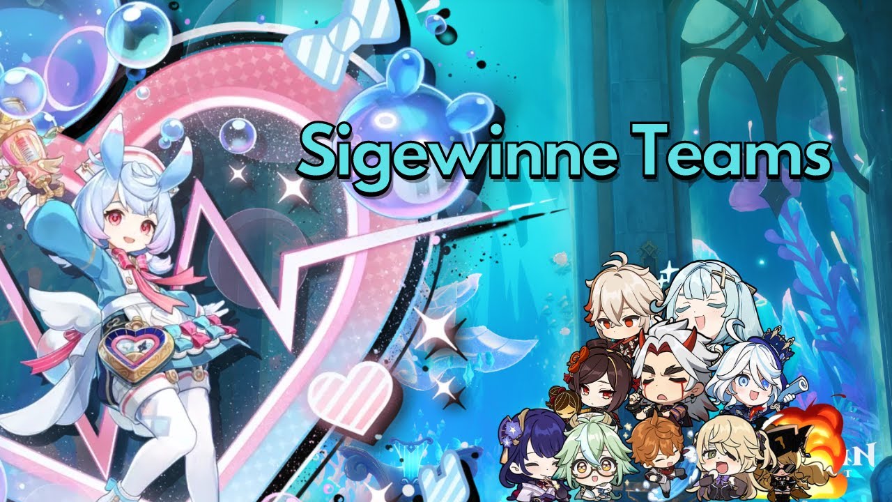 6 Sigewinne Teams vs the Abyss