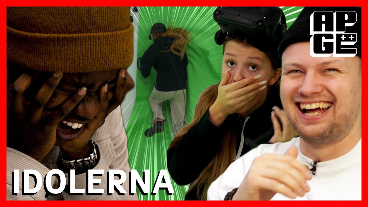 DAO SPRINGER IN I VÄGGEN - Idolerna spelar VR!