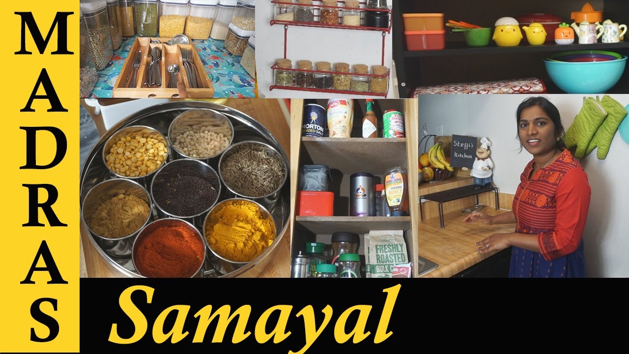 Kitchen Organizing Tips | What's in my Kitchen | Kitchen Organization Ideas in Tamil