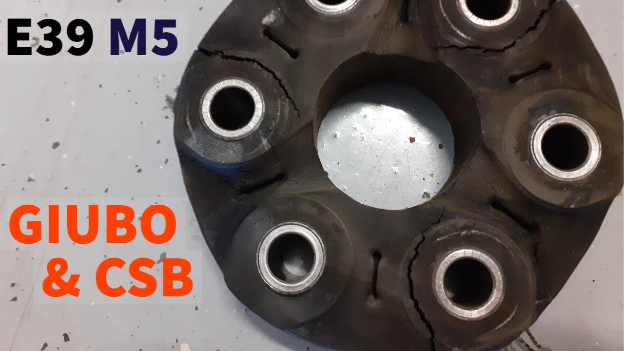 Flex Disc & Center Support Bearing Replacement - E39 M5