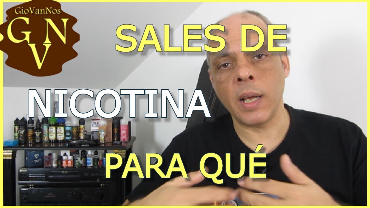 Sales de Nicotina / Para Qu&eacute;