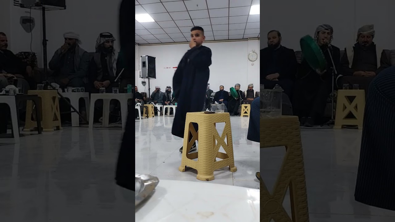 المداح السيد سعد الشاماني بحق سيدنا ونبينا وحبيبنا محمد ﷺ في البوفراج في قاعة الرياض #طاهر الكسنزاني
