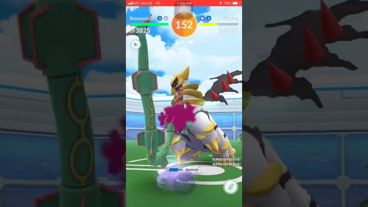 Giratina Altered Raid【Success】【Trio Challenge】【Legendary Raid】【Pokemon Go】