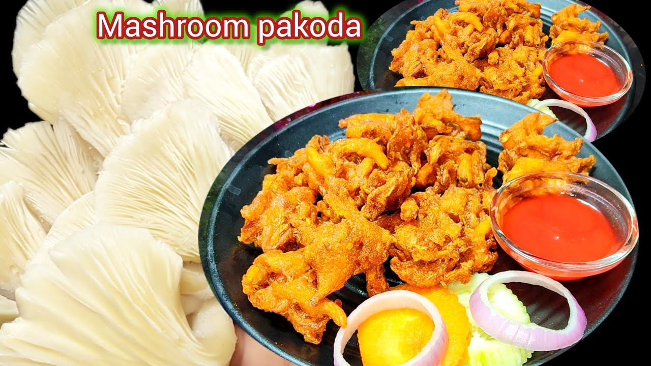  Fried Oyster Mushroom 🍄#Pakora#evening snacks #snacks #recipe #pakoda #easy #how to make mashroom