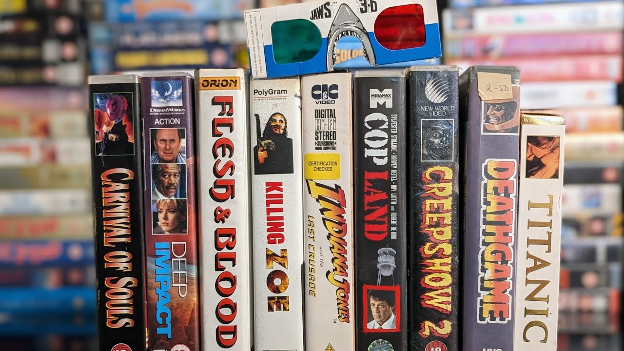 Friend Mail : Ex-Rental VHS Tapes 😁📼📺
