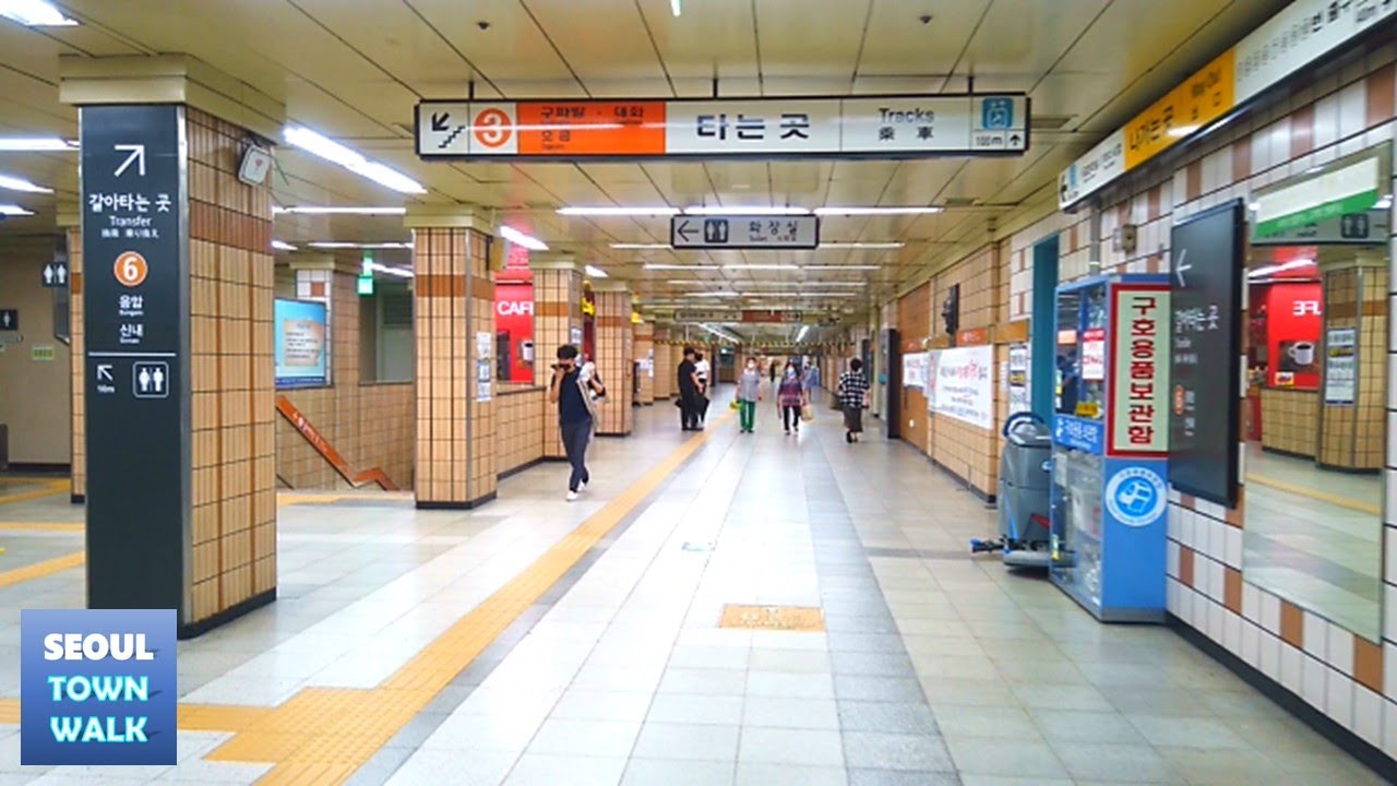 【4K】 17-0-0-1. Yaksu Subway Station walk tour, Seoul, Korea [Jung-gu]┃약수역 걷기 [중구]
