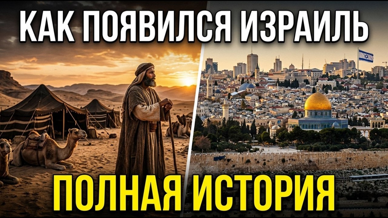ИЗРАИЛЬ: ПОЛНАЯ ИСТОРИЯ 4000 ЛЕТ БОРЬБЫ ЗА ЗЕМЛЮ