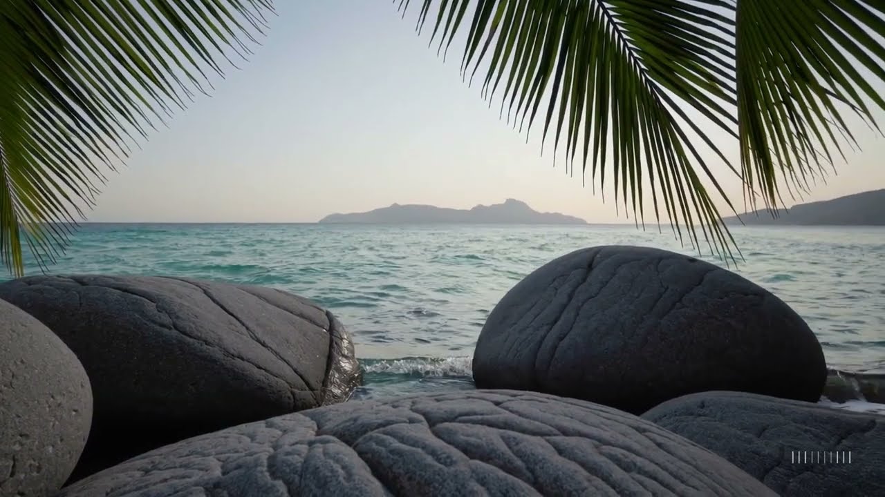 Deep Sleep Music — Tropical Beach Serenity | Calm Ambient for Relaxation (1 Hour)