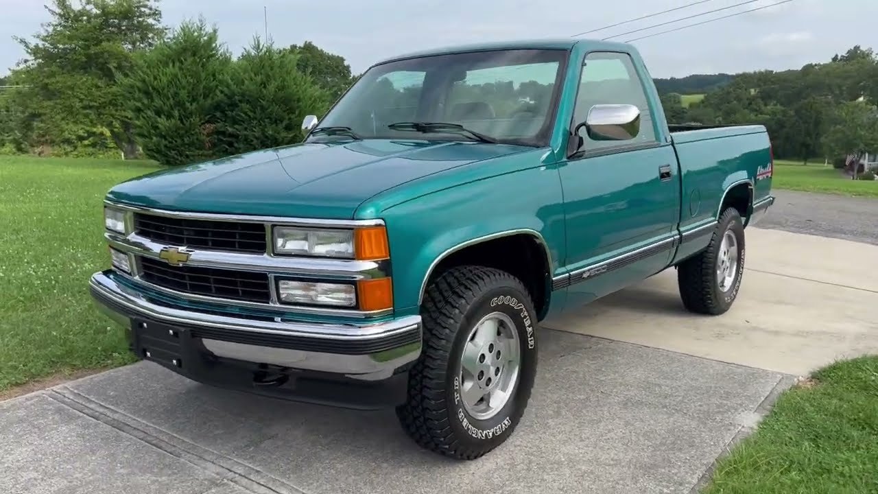 Совершенно новый, пробег 2162 мили, полноприводный пикап Chevrolet 4x4 1994 года выпуска!!!