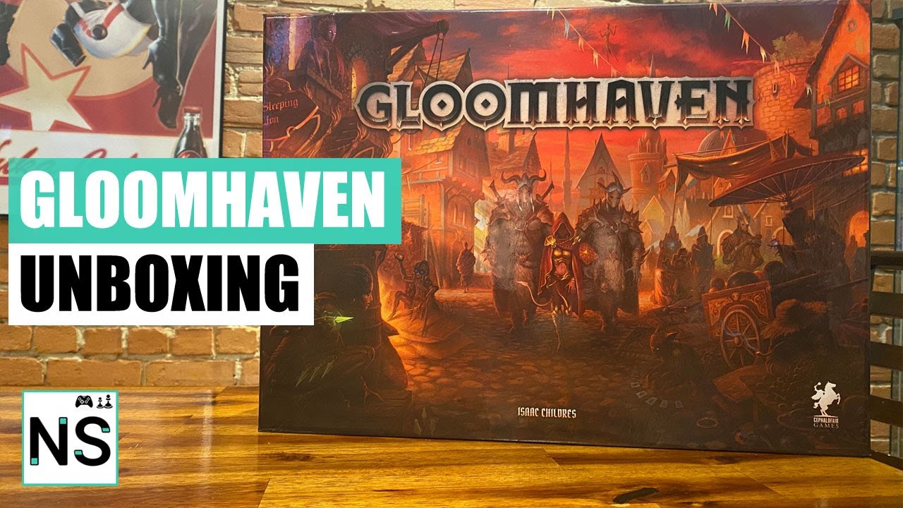 Gloomhaven Unboxing (Frosthaven Kickstarter 2020)