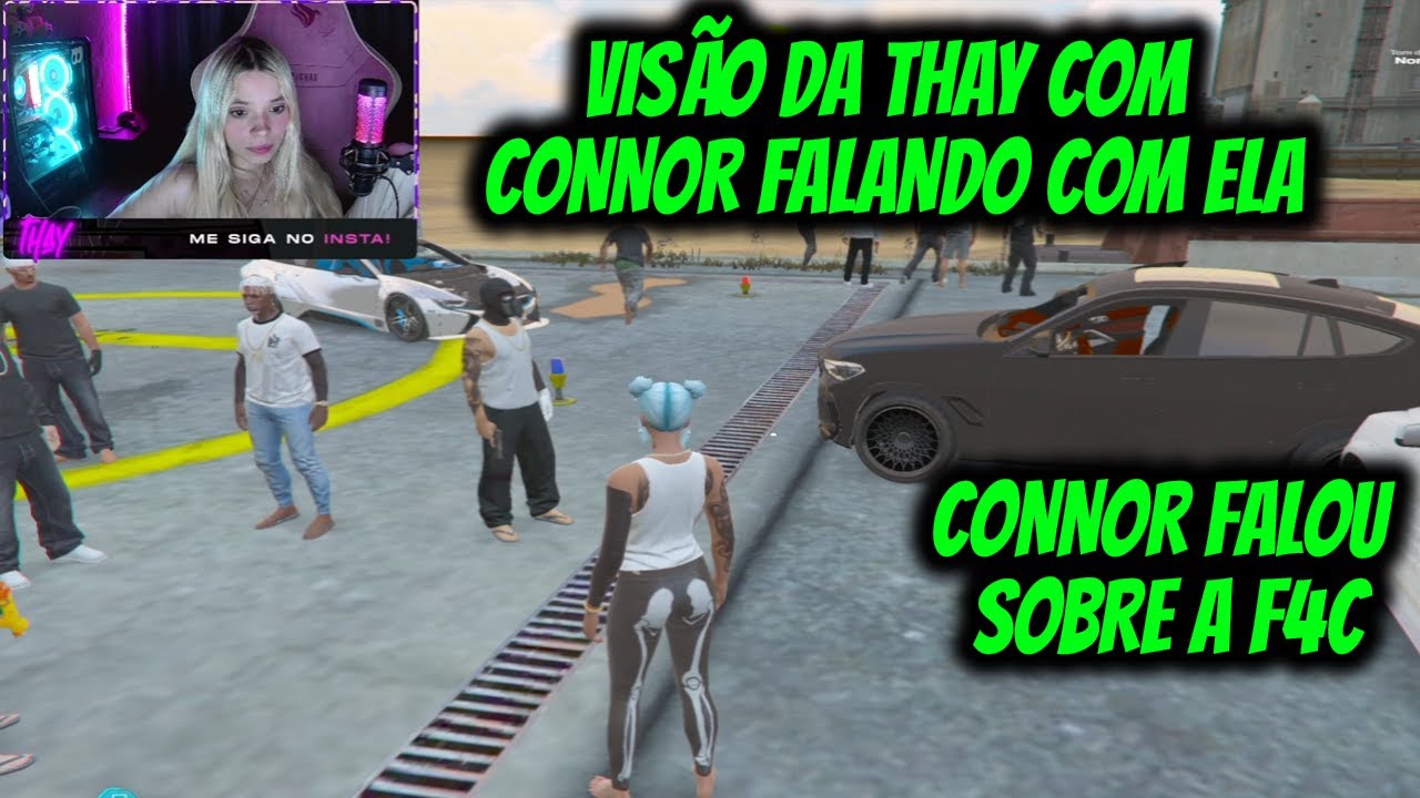 VISÃO DA THAY COM  CONNOR FALANDO COM ELA