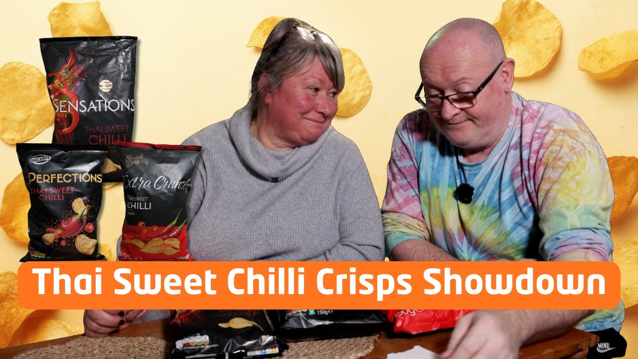 Смогут ли LIDL или ALDI превзойти чипсы Walkers Sensations? | Битва тайских сладких чипсов с чили