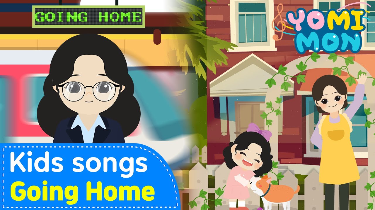 🏙️ Going Home👧🏡 | YOMIMON Songs for Children🎈